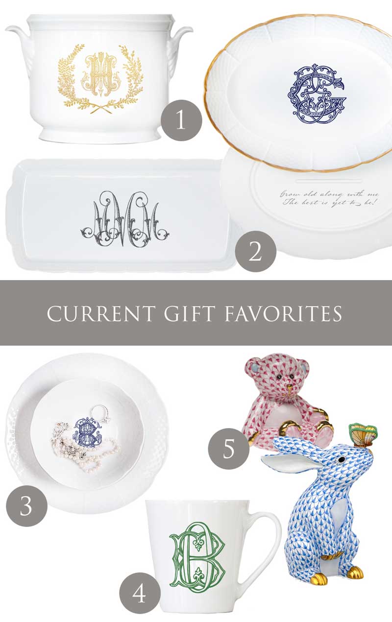 Current Gift Favorites, sasha nicholas