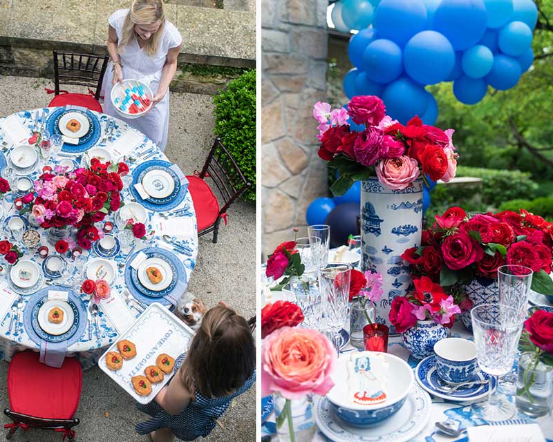 Reese, White & Blue Ya'll - Styled Shoot with Cloche Designs & Draper James