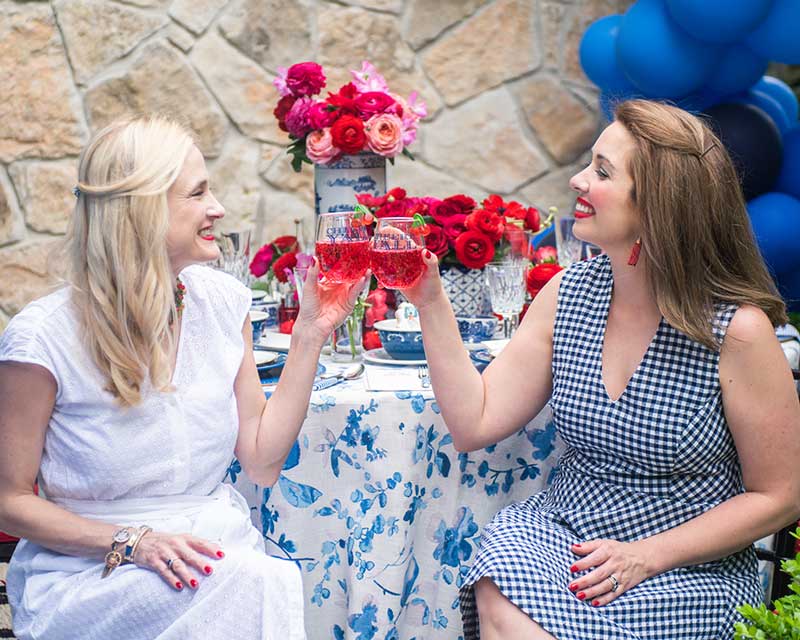 Reese, White & Blue Ya'll - Styled Shoot with Cloche Designs & Draper James