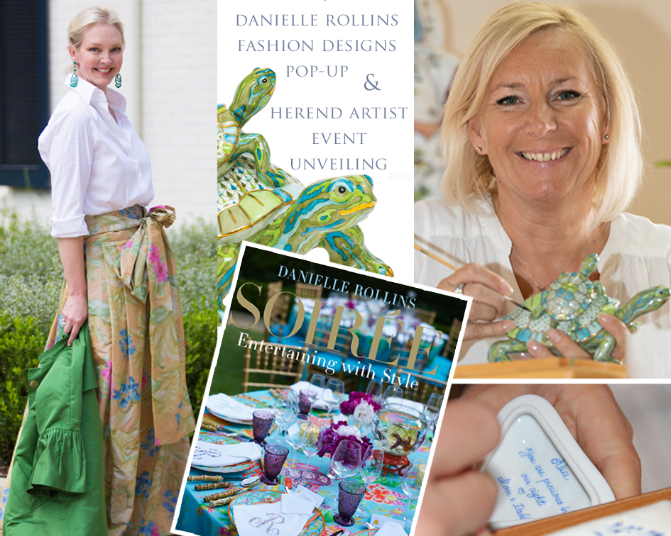 Danielle Rollins Pop-Up & Herend Artist Event Unveiling