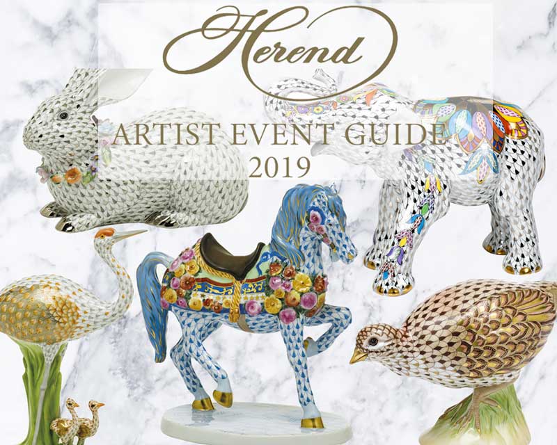 Herend Artist Event Reserve Collection Lookbook - Unique Showpiece Catalog 