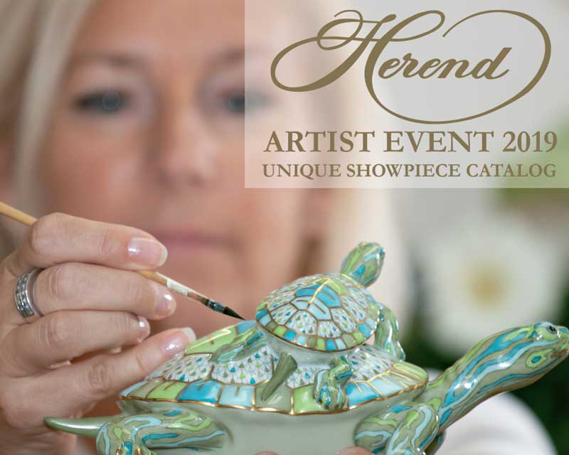 Herend Artist Event Lookbook - Unique Showpiece Catalog