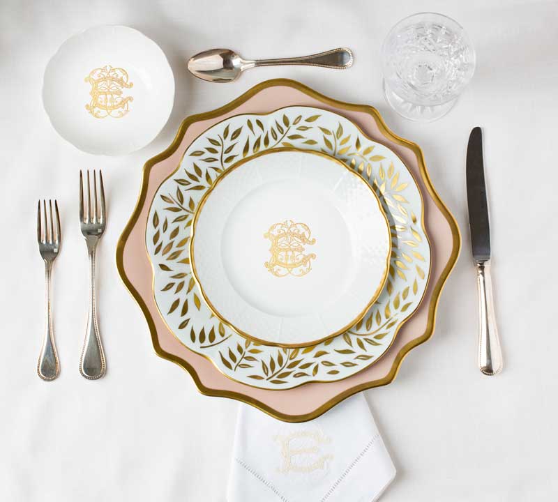 Styling With Sasha - 4 Perfect Place Settings - Blush