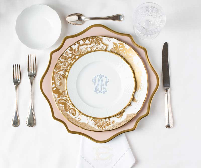 Styling With Sasha - 4 Perfect Place Settings - Blush