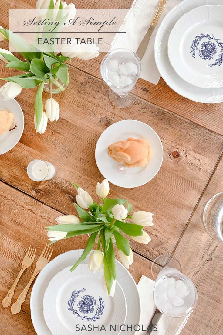 How To Set A Simple Easter Table with Julie Blanner