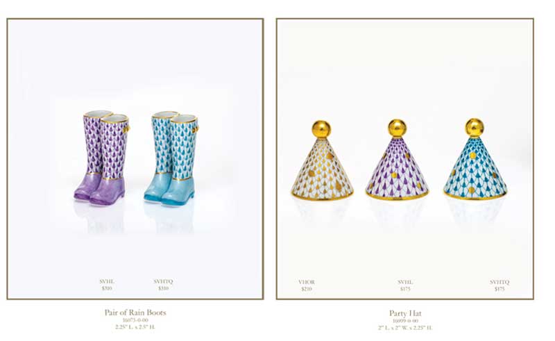 Herend Artist Event Lookbook - Unique Showpiece Catalog